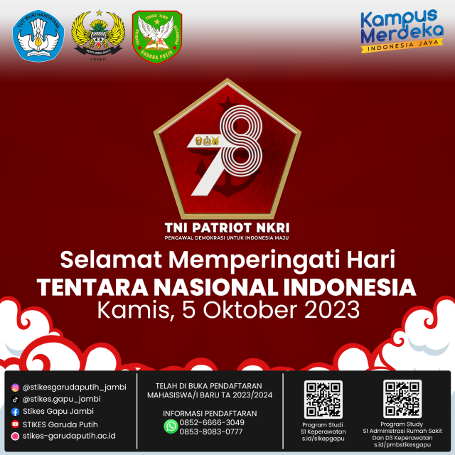 Selamat Hari Tentara Nasional Indonesia TNI 2023