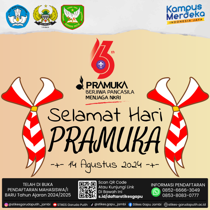 Selamat Hari Pramuka 2024