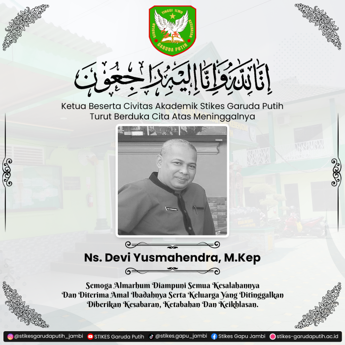 Turut Berdukacita Pak Devi Yusmahendra 