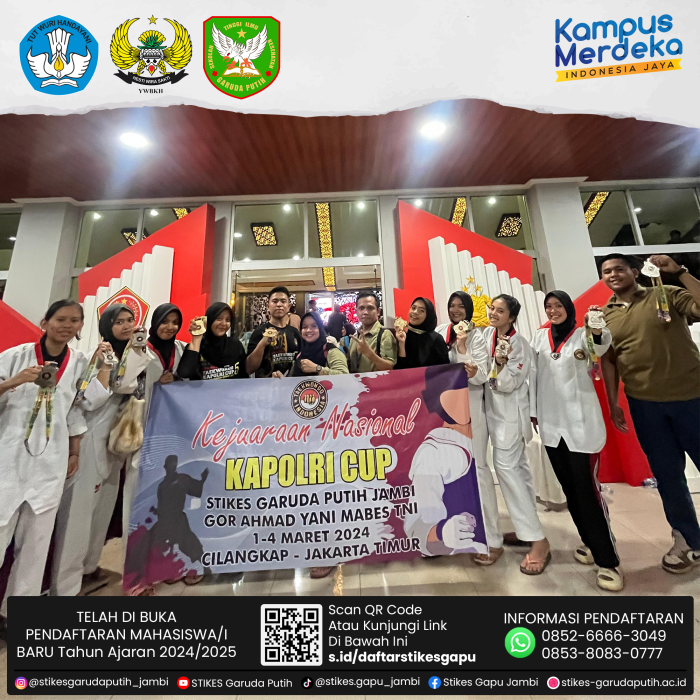 Atlet Taekwondo STIKES Garuda Putih Gor Ahmad Yani Mabes TNI 2024
